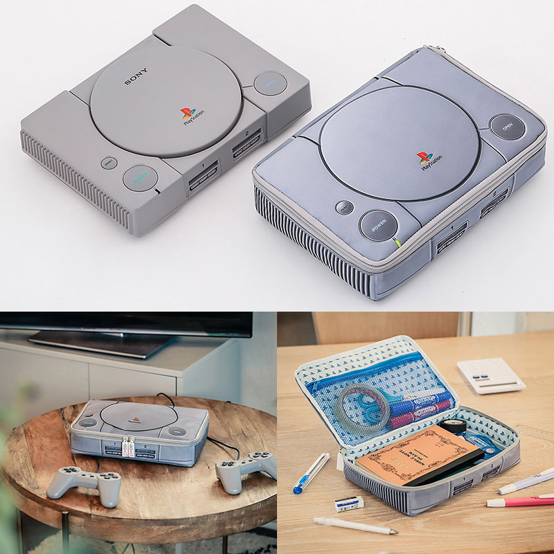 日本寶島社初代PlayStation原尺寸收納包開箱